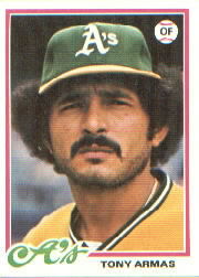 1978 Topps Baseball Cards      298     Tony Armas